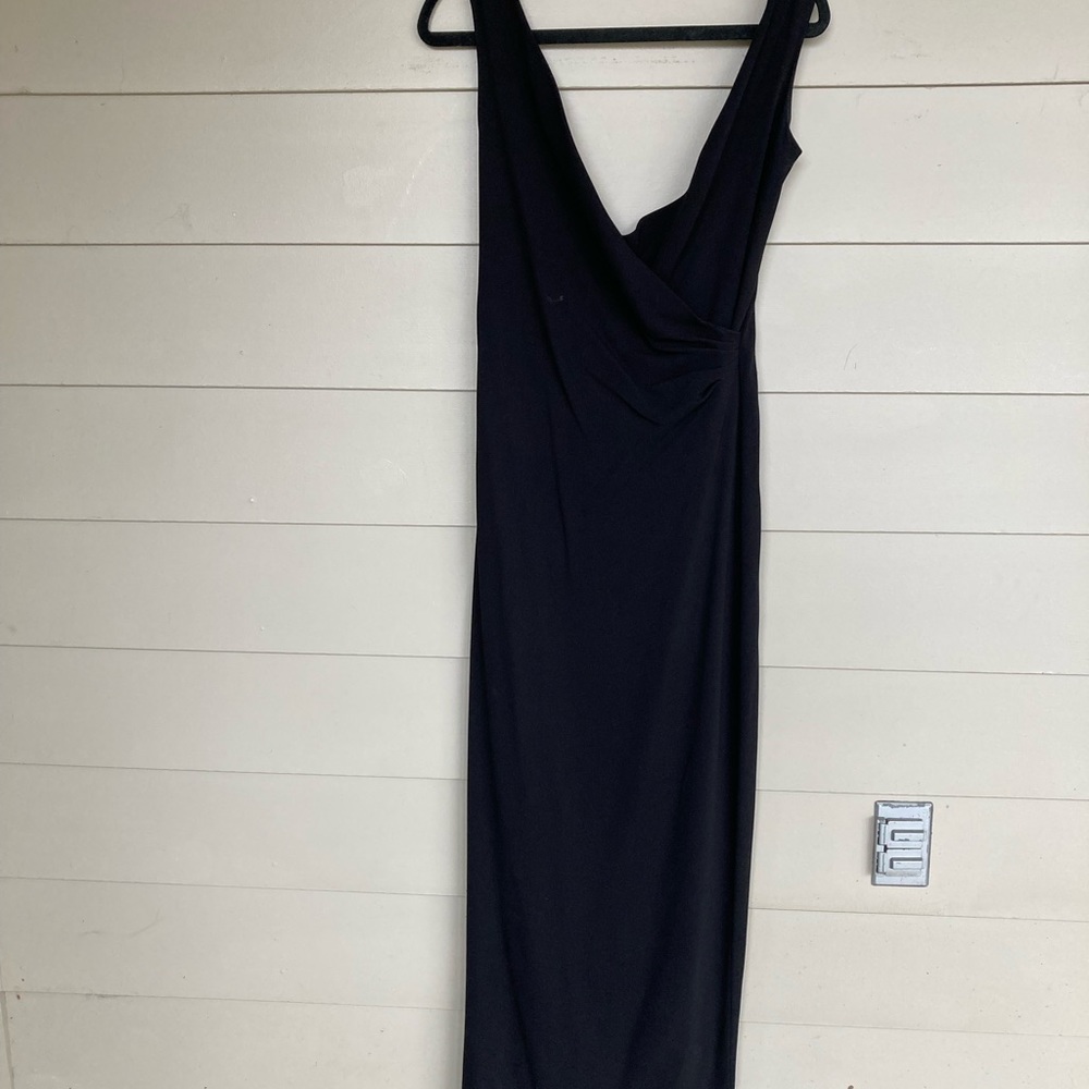 Ralph Lauren long black dress, size 6